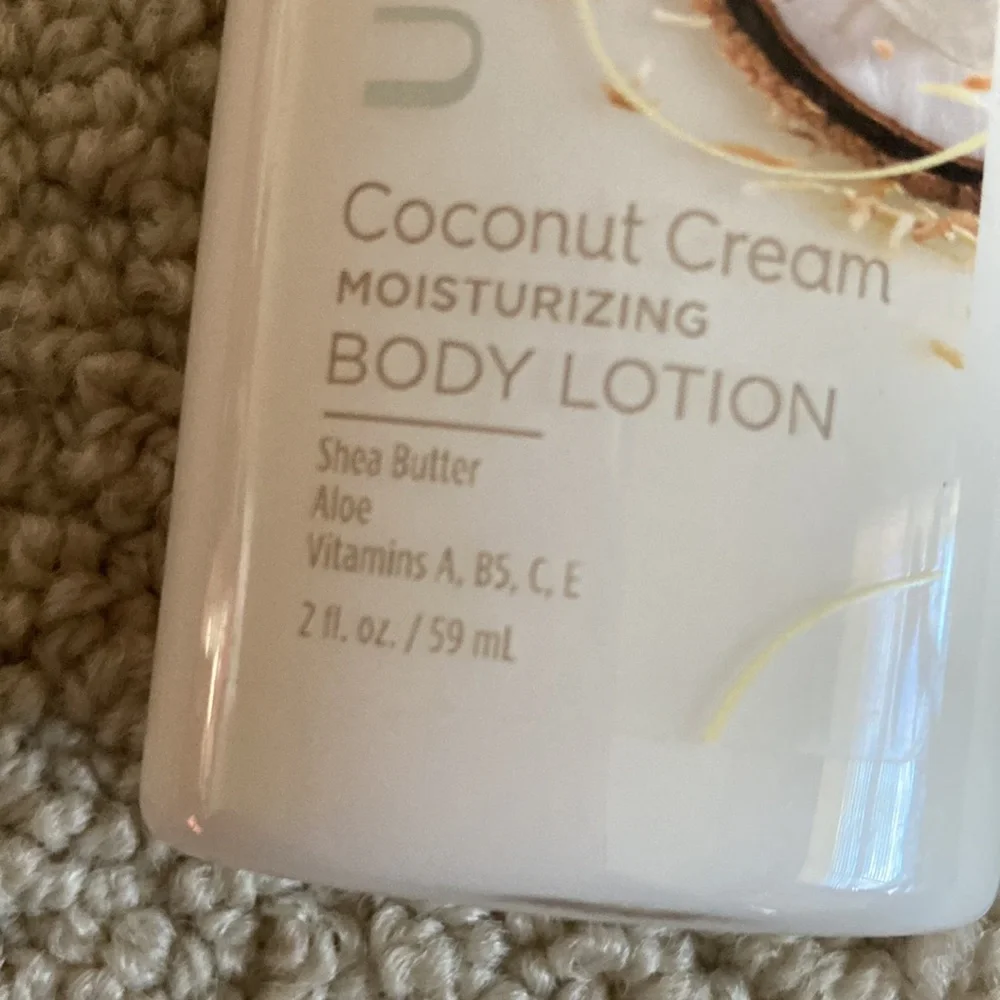 NEW Ulta Beauty Coconut Cream Moisturizing Body Lotion Travel Size 2 fl oz NWOB